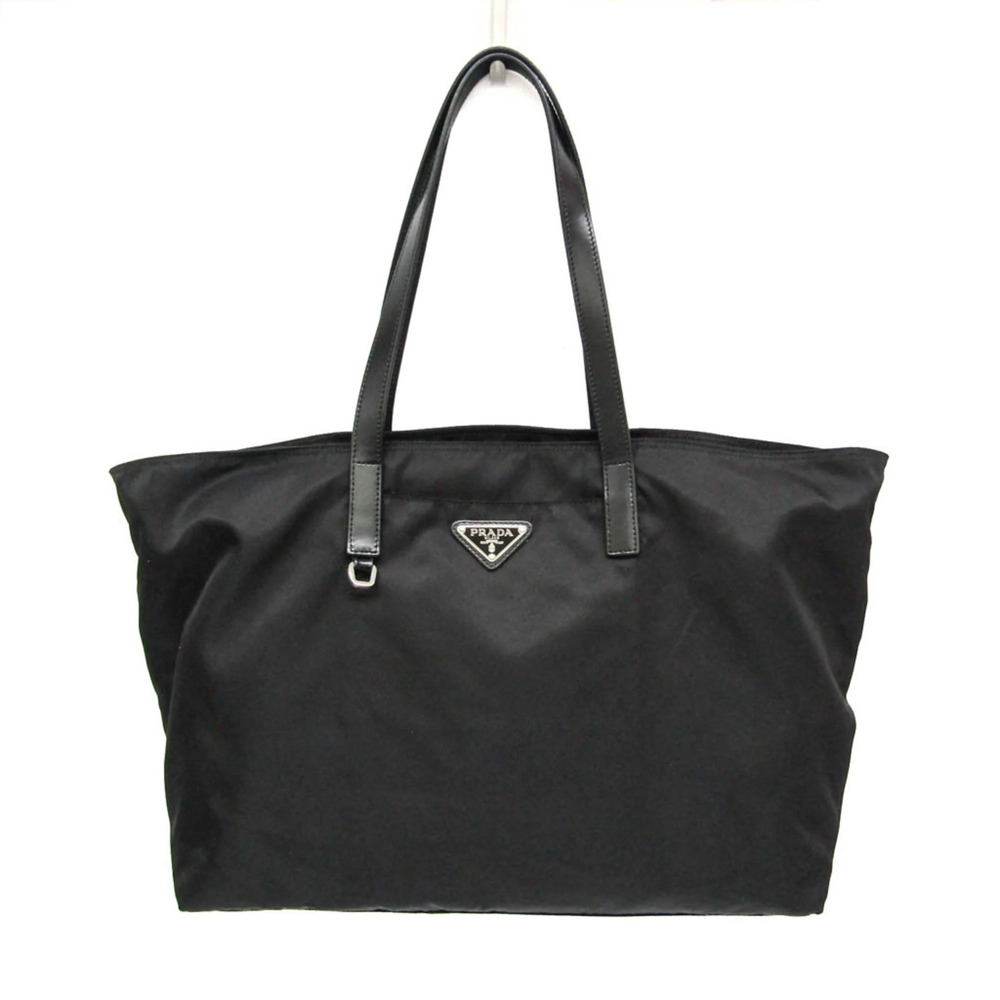 Prada TESSUTO Women,Men Nylon Shoulder Bag,Tote Bag Black